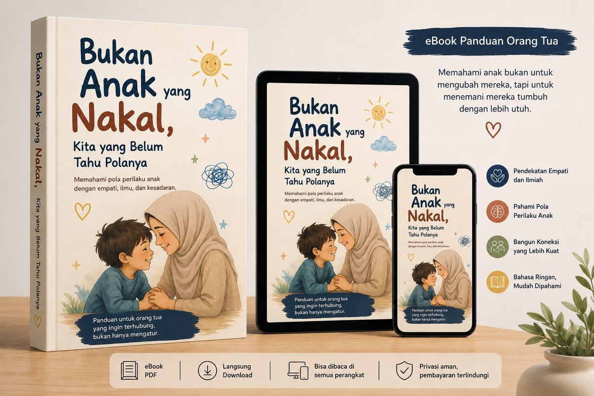 Bukan Anak yang Nakal, Kita yang Belum Tahu Polanya — ebook parenting islami